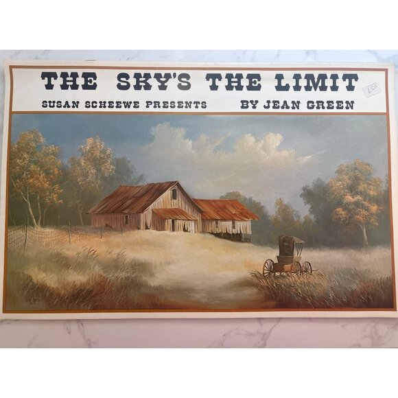 The Skys The Limit Painting Instruction Book By Susan Scheewe & Jean Green 1980s - Picture 1 of 4
